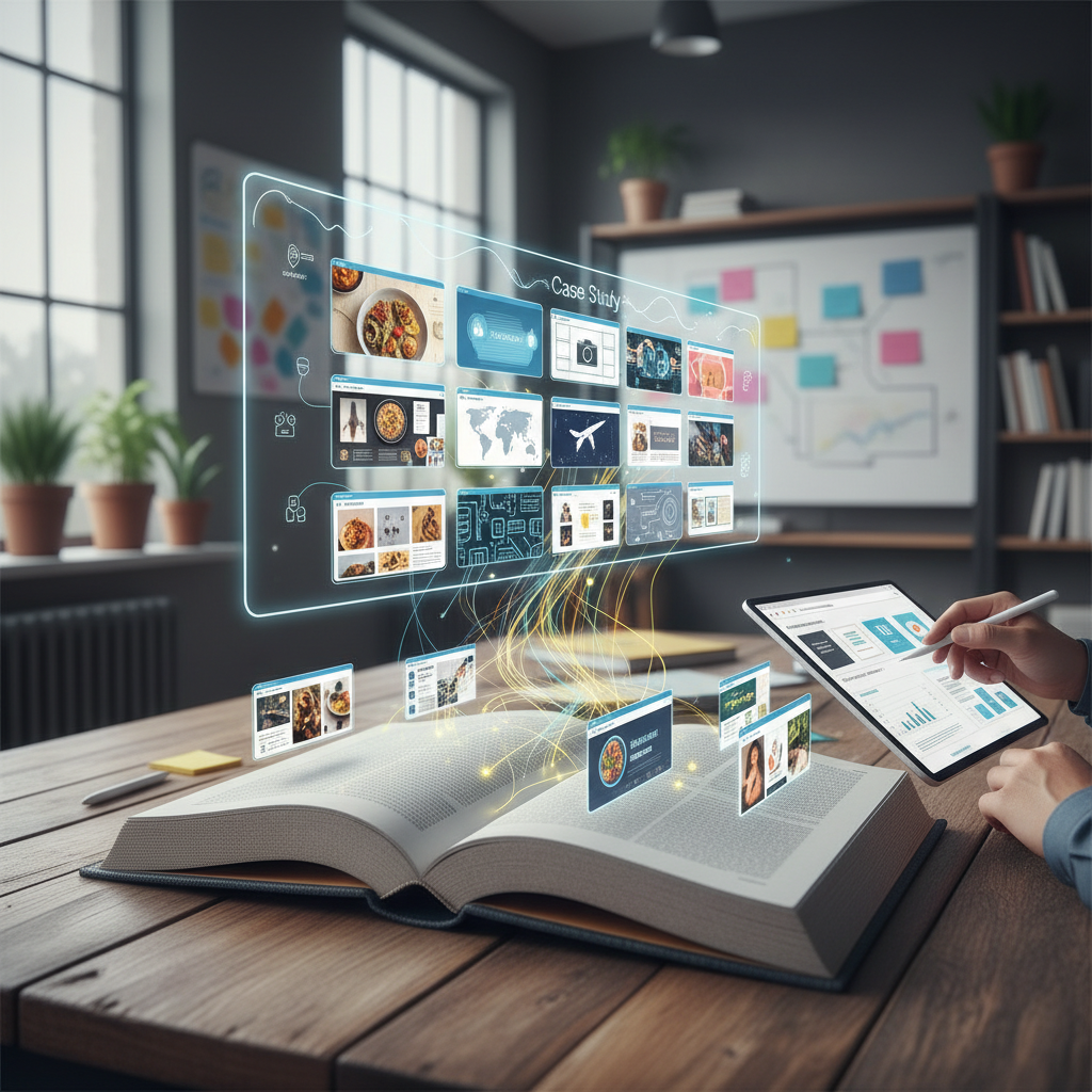 Publish a 'blog post examples' showcase page