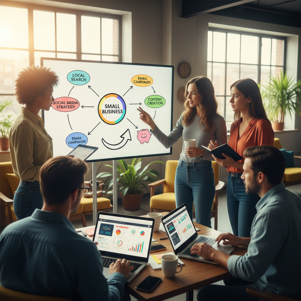 Create page targeting 'SEO agency alternative for small business'
